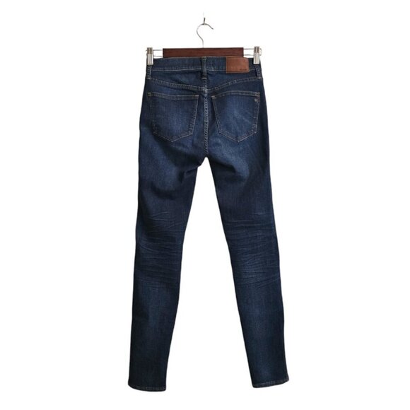 Madewell 9" High Riser Skinny Skinny in Polly Wash Sz 25 - Picture 4 of 11